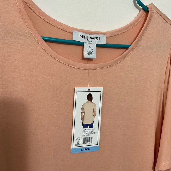 ❤️PRICE DROP❤️Nine West Women’s Top NWT Size Large - Picture 2 of 6